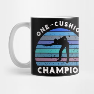 One cushion carom billiards champion Mug